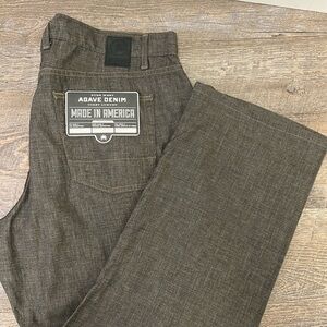 NWT Agave Denim #7 Waterman Relaxed Straight Pants